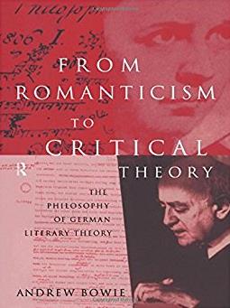 From Romanticism to Critical Theory: The Philosophy of German Literary Theo ...